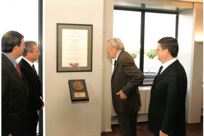 Koning Willem I plaquette